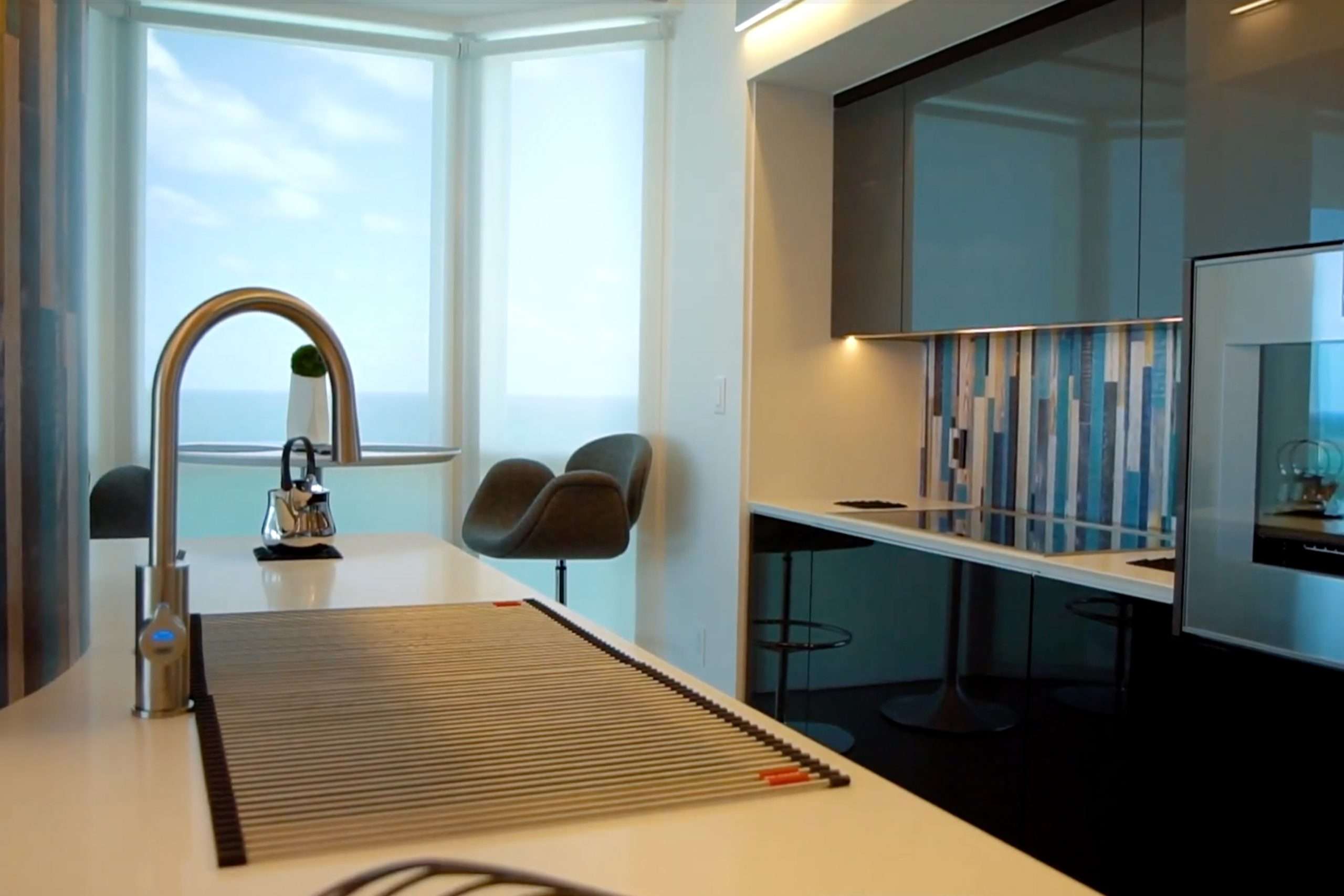 Akoya Residence — Futuristic full-condo renovation — the “Jetsons Condo”